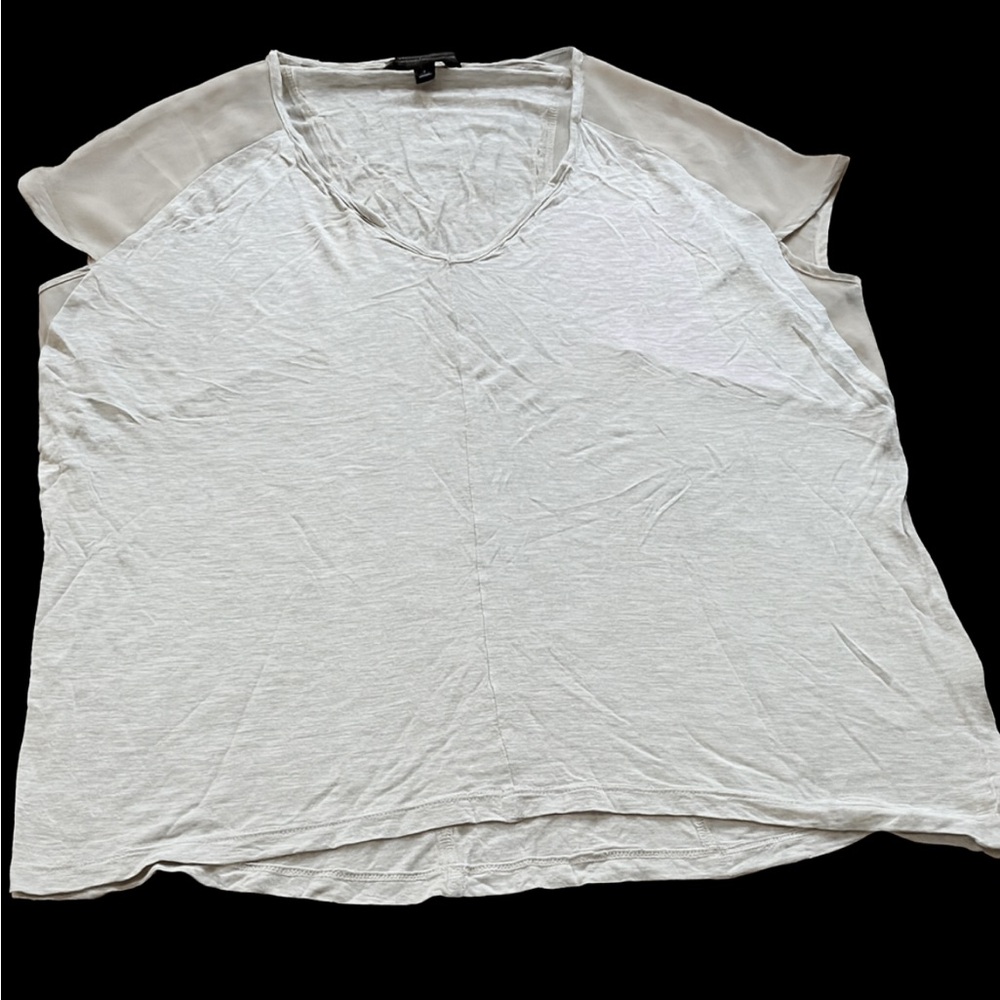 Banana Republic Gray Short Sleeve Tee